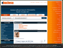 Tablet Screenshot of alessandria.ebacheca.it
