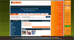Desktop Screenshot of aosta.ebacheca.it