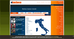 Desktop Screenshot of animali.ebacheca.it